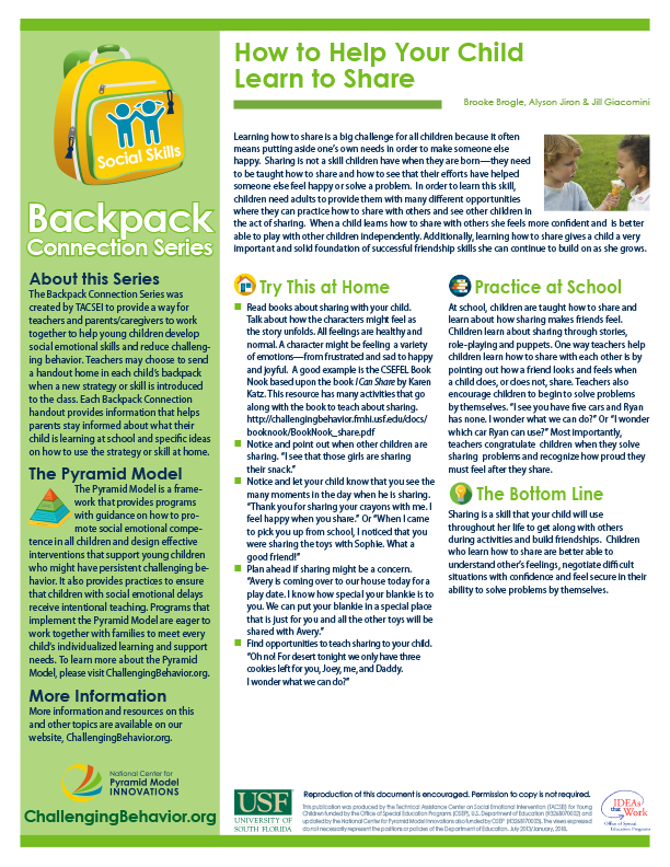 Backpack of Success Skills