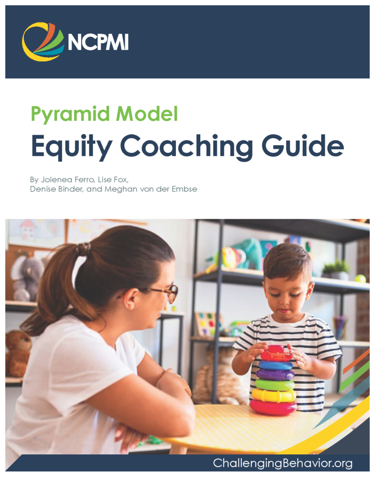 Pyramid Model Equity Coaching Guide National Center For Pyramid Model Innovations 0046