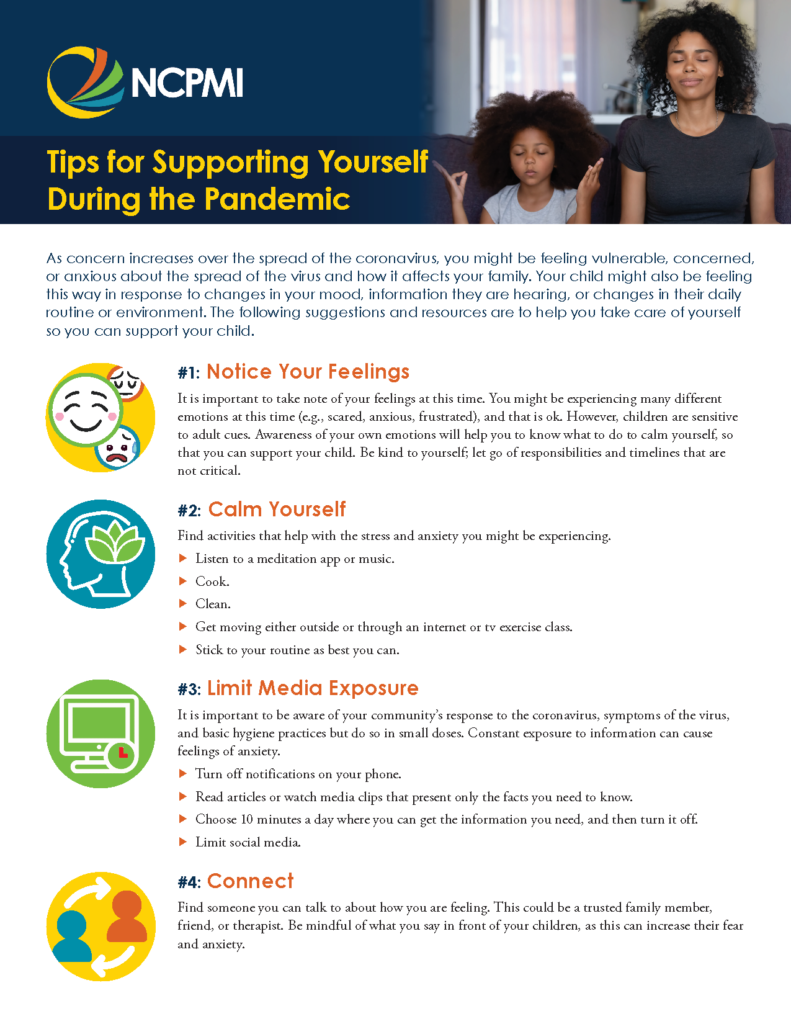 Tips for Supporting Yourself During the Pandemic