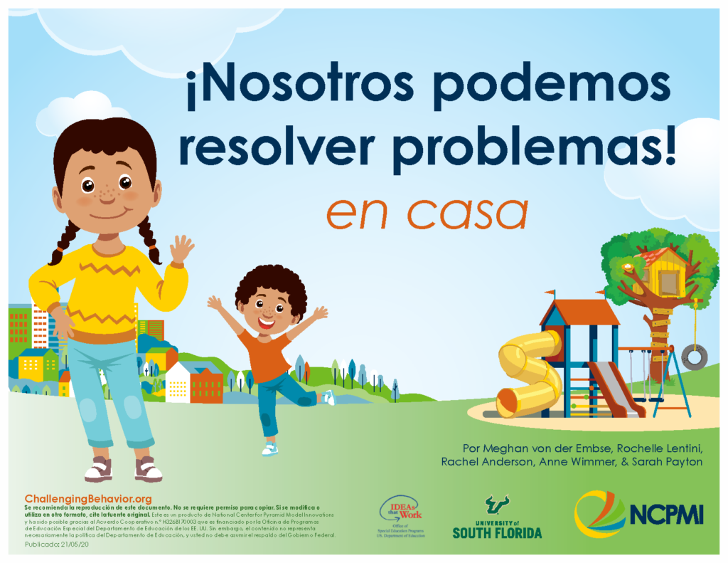 We Can Be Problem Solvers at Home! (Spanish)