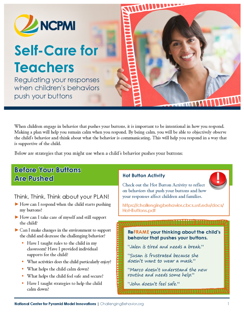 Self-Care for Teachers