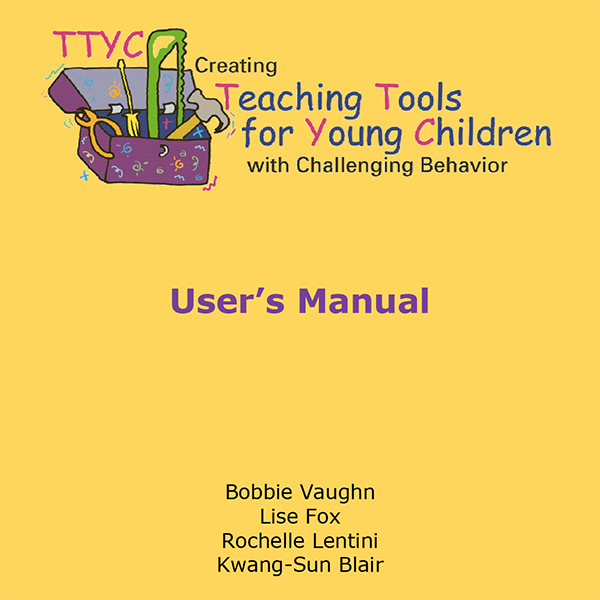 Teaching Tools for Young Children: User's Manual