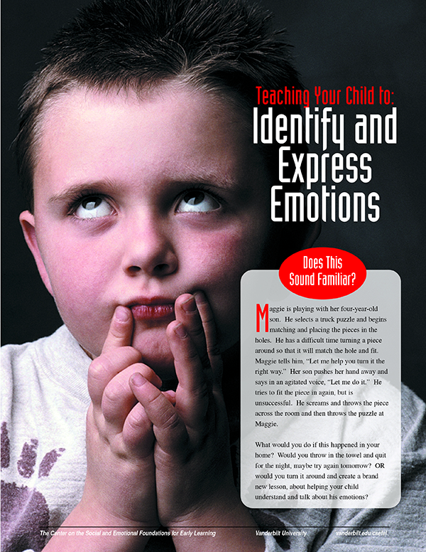 Teaching Your Child to Identify and Express Emotions