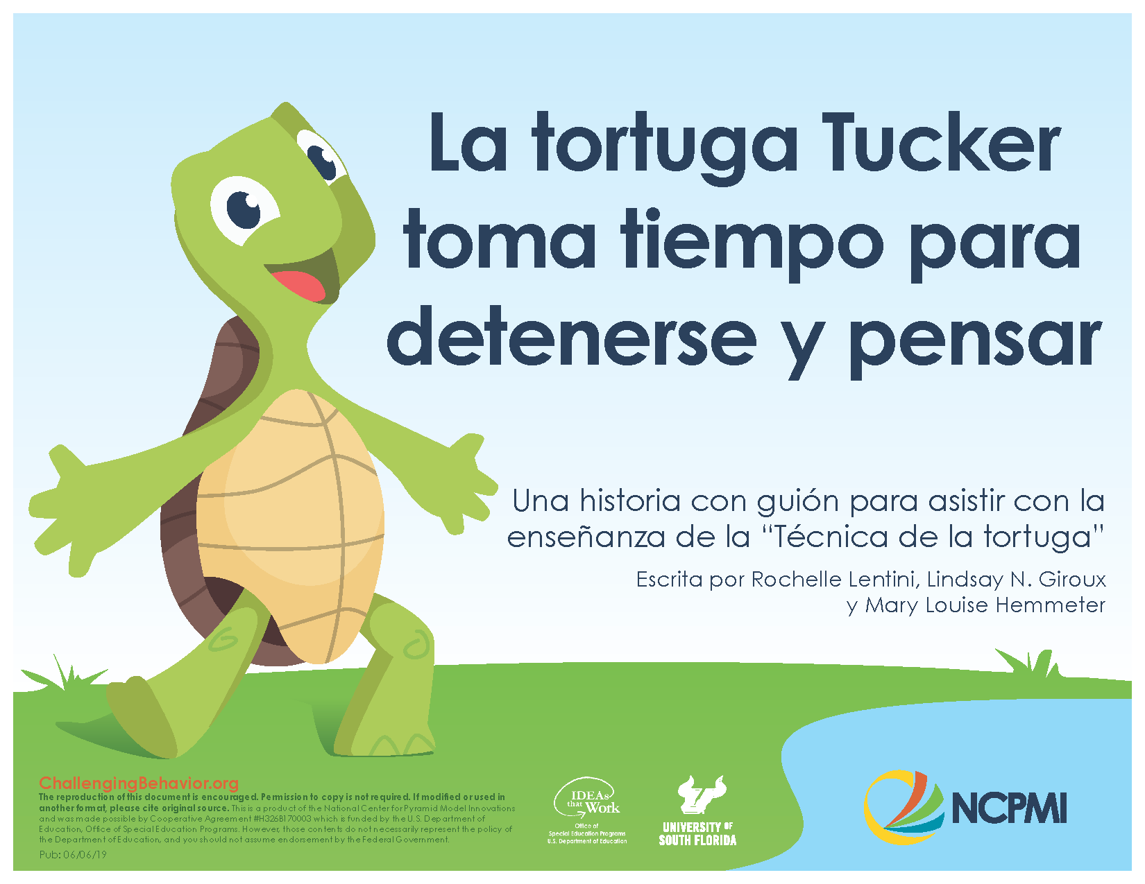 Tucker Turtle Takes Time to Tuck and Think (Spanish)