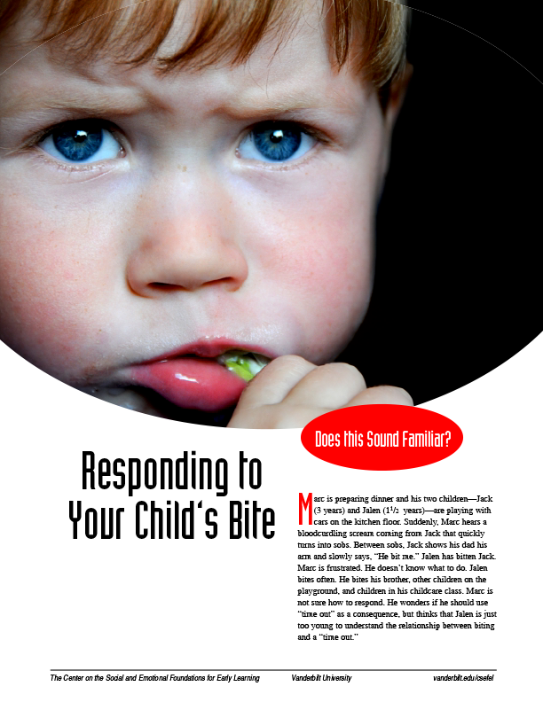 Responding to Your Child's Bite