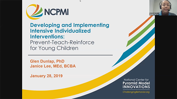 Developing and Implementing Intensive Individualized Interventions: Prevent-Teach-Reinforce for Young Children