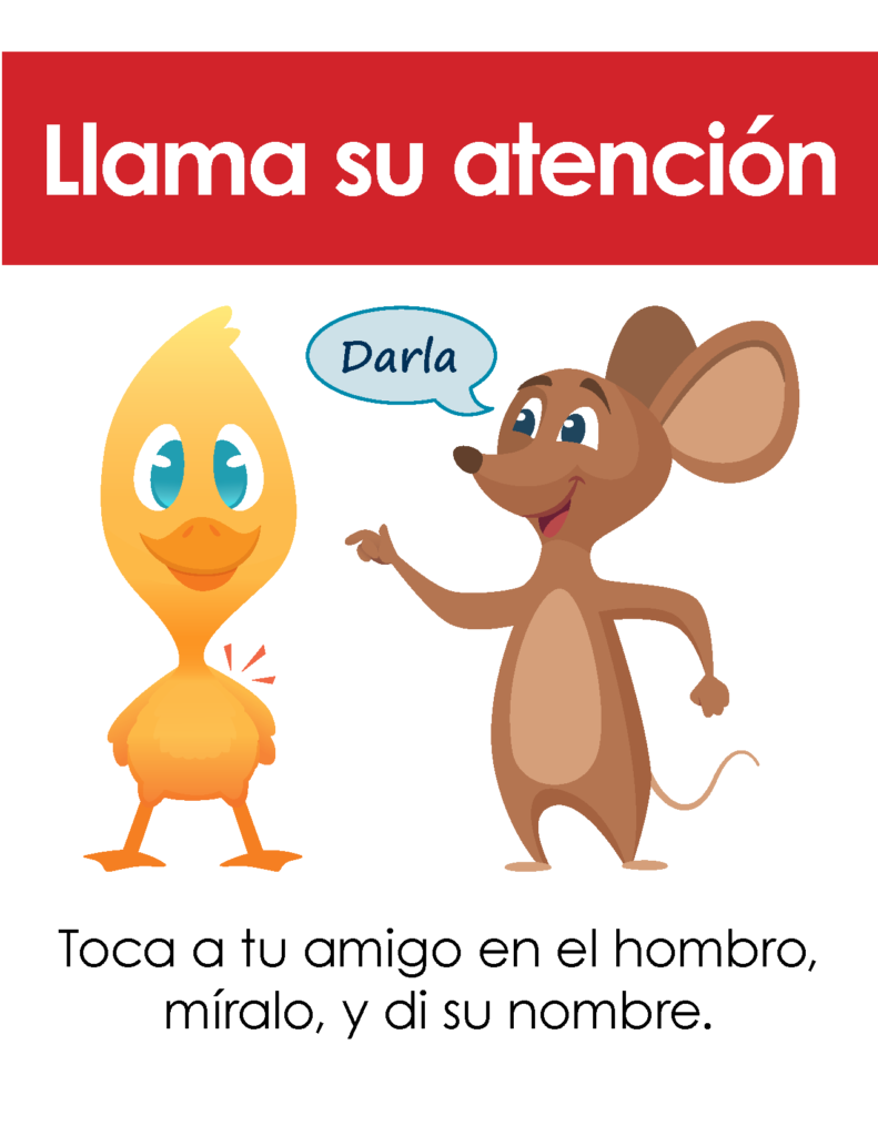 Peer Mediated Social Skills and Visual Supports (Spanish)