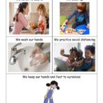 We are Safe at Home Family Handout (English, Spanish, and Arabic)