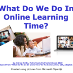 What Do We Do in Online Learning Time?