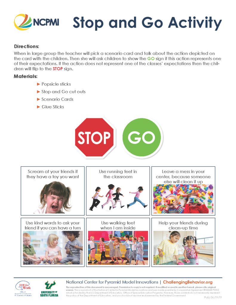 Stop and Go Activity Cover thumbnail