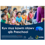 Scripted Story I Go to Preschool (Car) Hmong