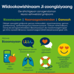 Help Us Stay Calm Infographic (Ojibwe) thumb