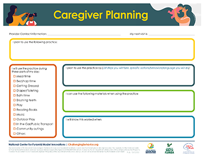 Caregiver Planning Form