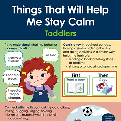 Things That Will Help Me Stay Calm - Toddlers