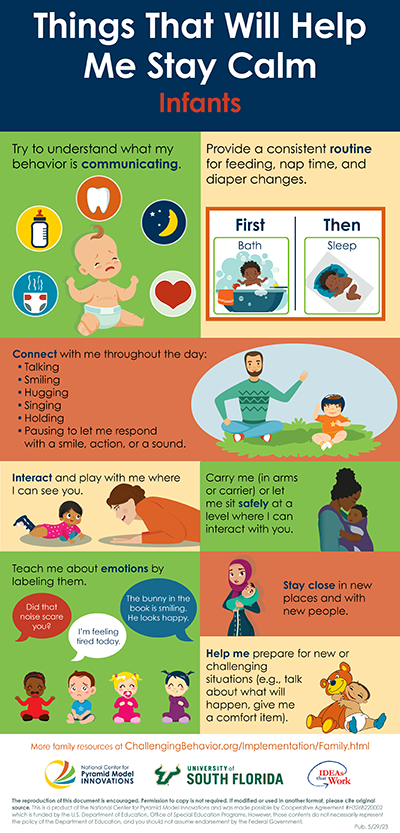 Things That Will Help Me Stay Calm - Infants (Image)