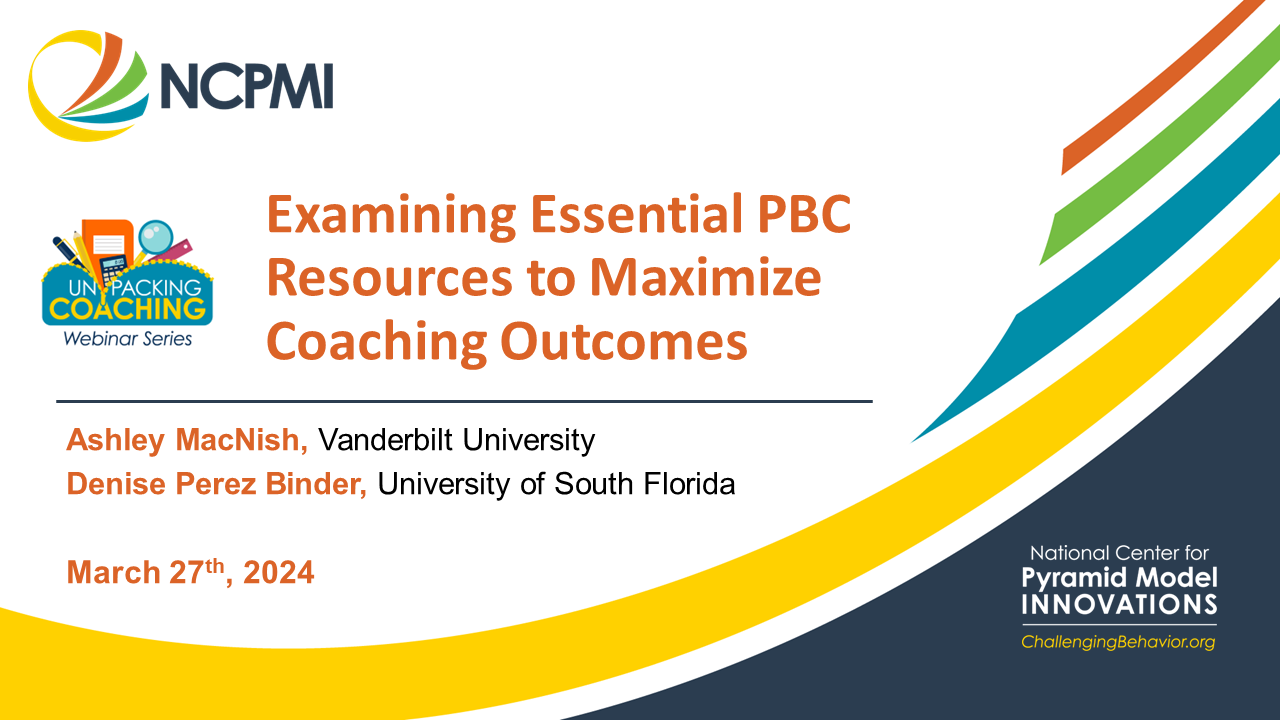Examining Essential PBC Resources to Maximize Coaching Outcomes