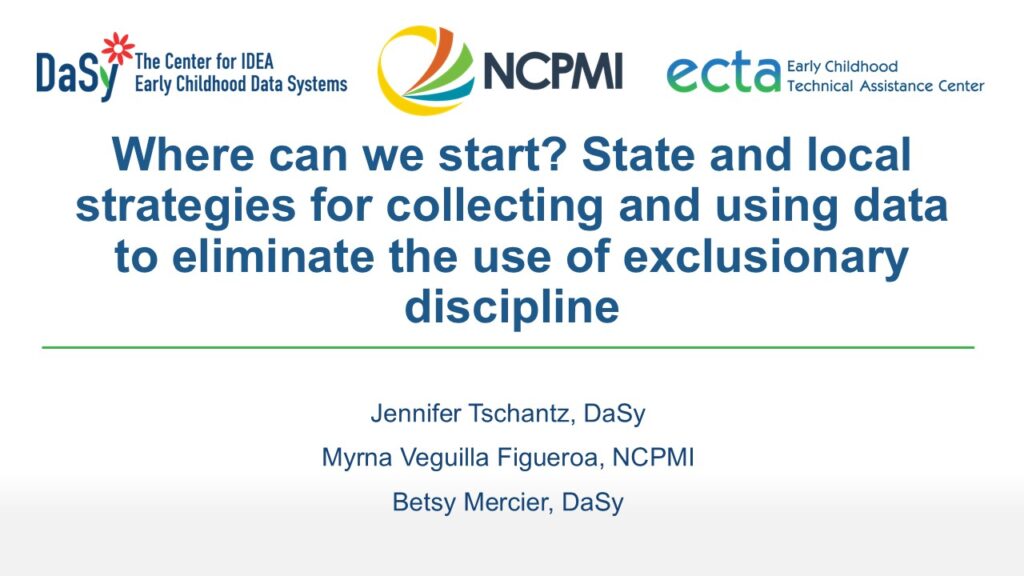 Where can we start?  State and local strategies for collecting and using data to eliminate the use of exclusionary discipline